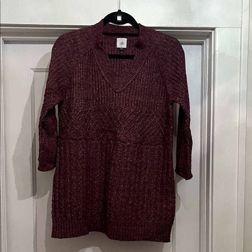 Cabi Chime tunic sweater